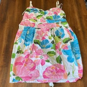 Torrid Floral Strapless Look Dress, 16